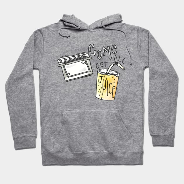 Juice vine Hoodie by cpickgraphics